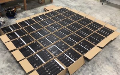 Zone 1 Android Tablets ready for shipment