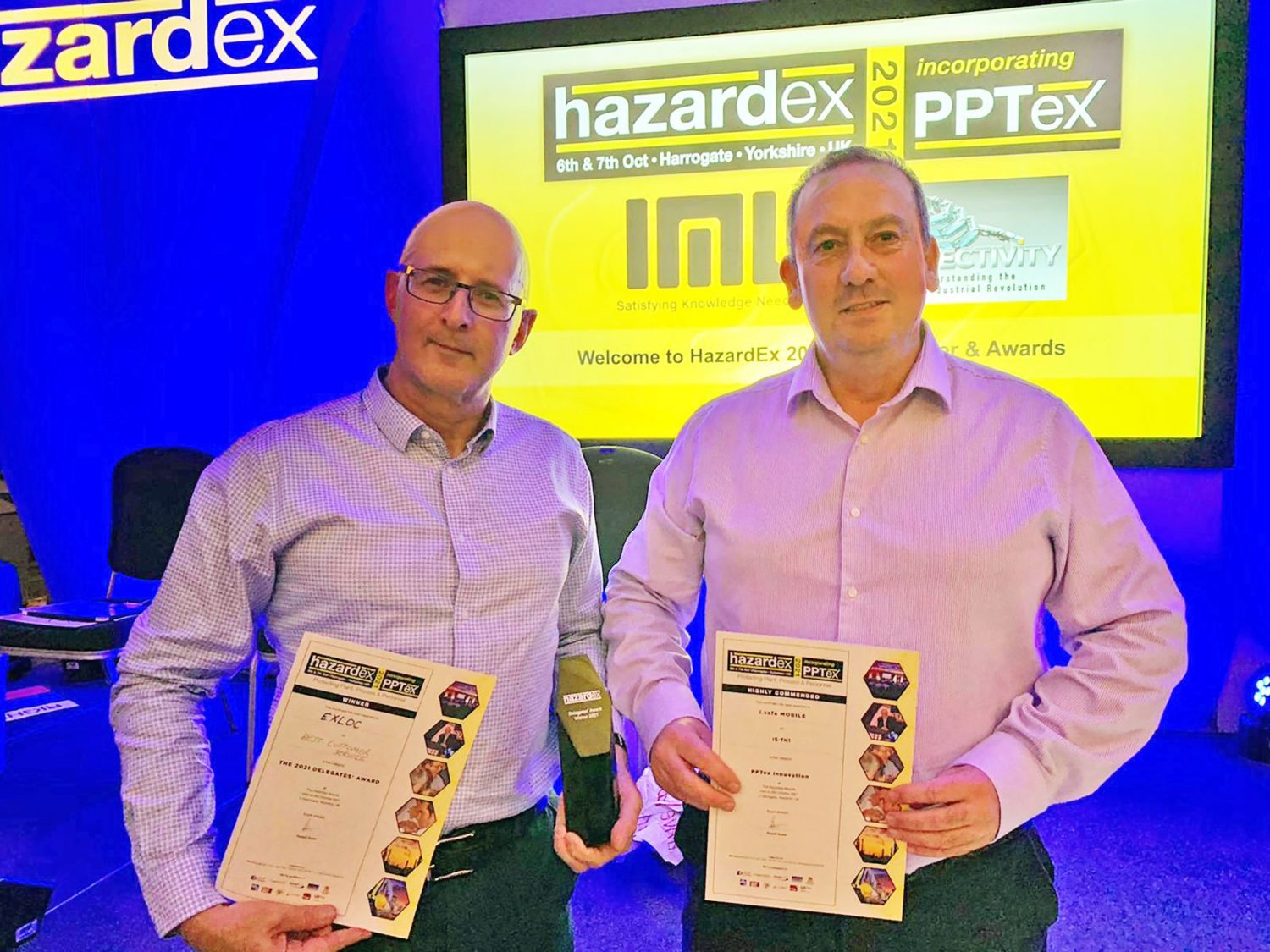 Exloc Wins Delegates Award at 2021 Hazard-Ex Awards