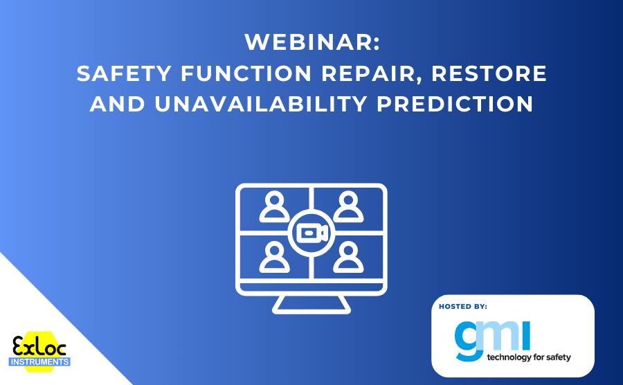 Webinar Safety function repair, restore and unavailability prediction